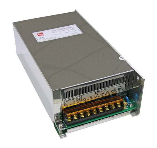 Transformator pentru banda LED, 230V/12V, 600W, Lumen 05-030/600