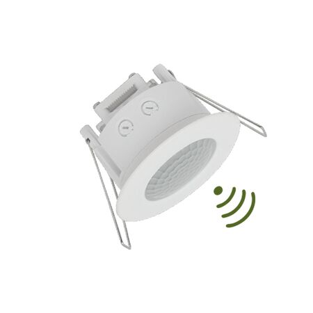 Senzor de miscare, incastrat in tavan, 360°, 230V, 1600W, IP65, alb, Lumen 10-503