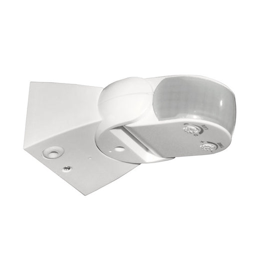 Senzor de miscare "Plat", 230V, 220°, IP44, Alb, Lumen 10-600