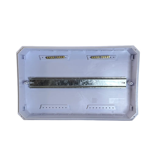 Tablou policarbonat, incastrat, 18 module, 1 rand, IP50, Aledio A18M1ST