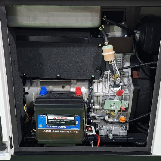 Generator de curent, diesel, 10 kVA, 8 kW, 380/220V, Aledio DG11000SE