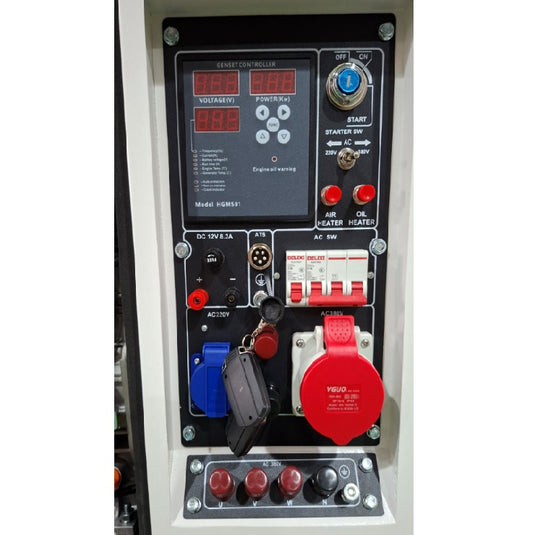 Generator de curent, diesel, 10 kVA, 8 kW, 380/220V, Aledio DG11000SE