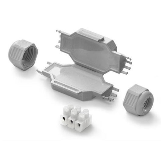 Cutie conexiuni electrice submersibila "LittleJoint L", preumpluta cu gel, max. 3 conductoare, IP68, Raytech 44FRED