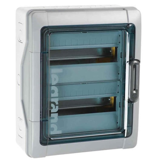 Cofret etans, aparent, 24 module, 2 randuri, IP65, Plexo³ 601832