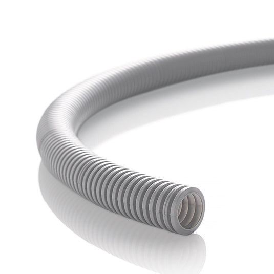 Tub flexibil, Ø16, rezistenta marita 750N, protectie UV, gri deschis, Legrand 651016