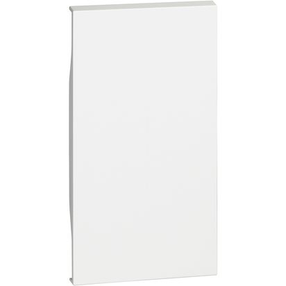 Placa tasta falsa, 2 module, alb, Living Now KW00M2
