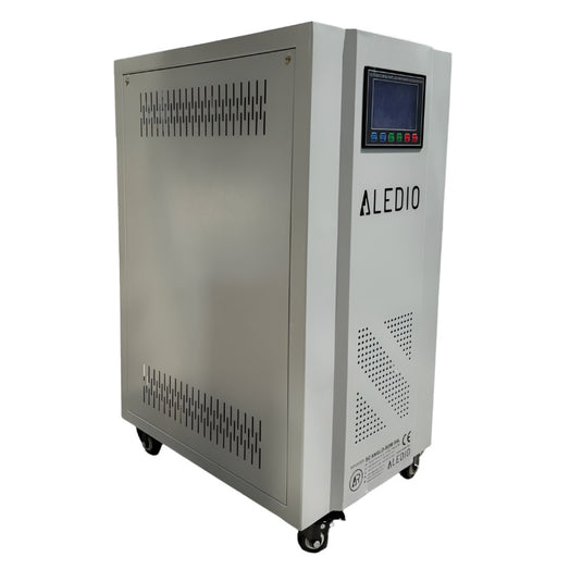 Stabilizatoare de tensiune, Stabilizator automat de tensiune, trifazic, 25000 VA, 20000 W, Aledio TNS25KVA, Alternativo.RO