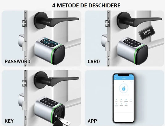 Cilindru inteligent cu cod 35x35mm TTLock