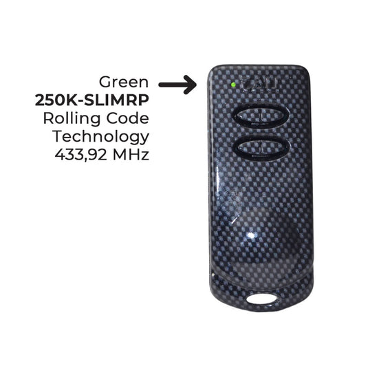 Telecomanda, 433.92MHz, 2 canale, TAU 250K-SLIMRP