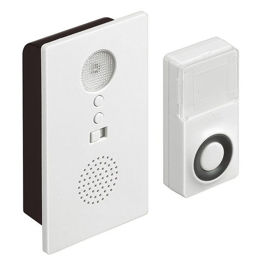 Kit sonerie wireless, 36 melodii, 80dB, IP44, alb, Legrand 041610