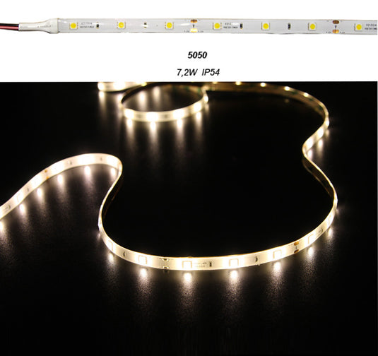 Banda LED, 7.2W, 12V, lumina calda, IP54, Lumen 05-081/CALD