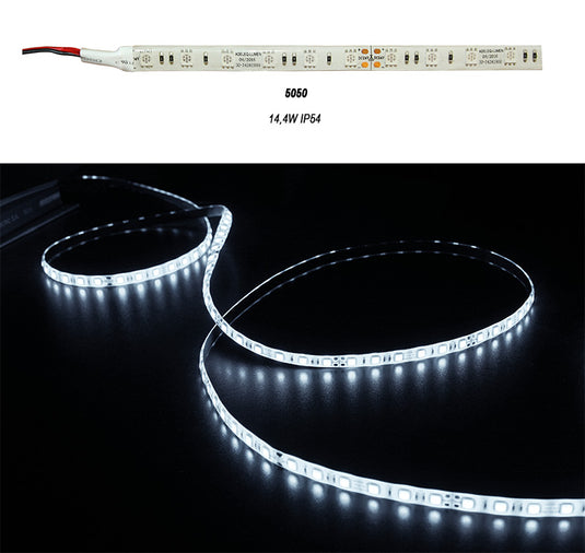 Banda LED, 14.4W, 24V, lumina rece, IP54, Lumen 05-084/RECE