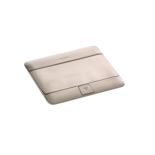 Doza Pop-Up, neechipata, 4 module, Otel slefuit, Legrand 054021