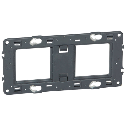 Suport aparataj, 4 module, fixare cu suruburi, Mosaic 080252