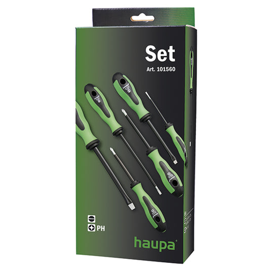 Set surubelnite PH, 6 piese, maner PP/TPE 101560
