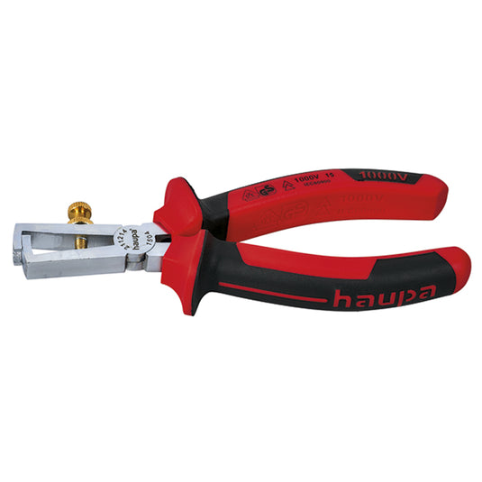 Cleste de dezizolat, VDE, 1000V, 160mm, maner PP/TPE, Haupa 211214