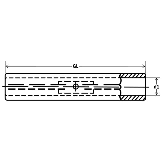 Mufa aluminiu, 35 mm², Haupa 293544