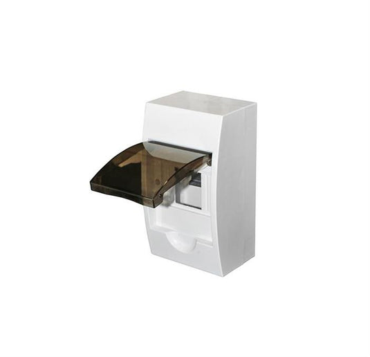 Tablou plastic, aparent, 4 module, 1 rand, IP40