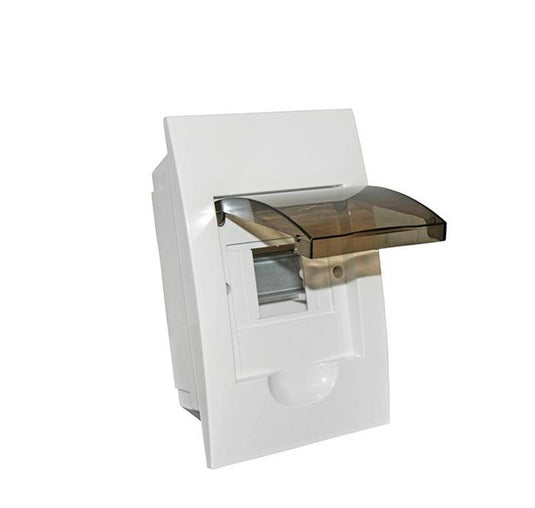 Tablou plastic, incastrat, 4 module, 1 rand, IP40