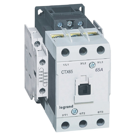 Contactor 3P, 65A, 2ND2NI, 230V AC, CTX³ 65 Legrand 416166