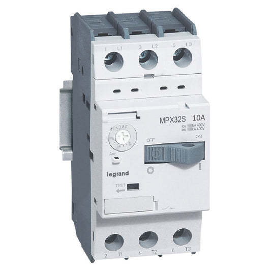 Disjunctor motor, 6÷10A, 50kA, MPX³ 32S Legrand 417310