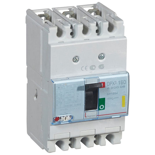 Intrerupator automat, tip USOL, DPX³ 160MT 3P 125A 16kA. Legrand 420006