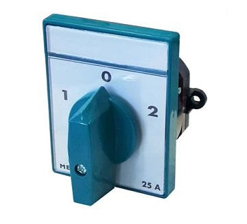 Intrerupator circular, 1x25A, 1-0-2, MT027, Metop 63-015