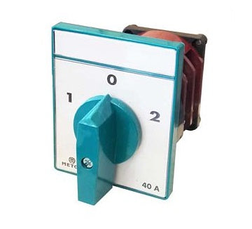 Intrerupator circular, 3x40A, 1-0-2, MT029, Metop 63-019