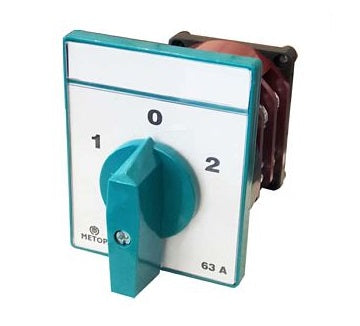 Intrerupator circular, 3x63A, 1-0-2, MT029, Metop 63-020