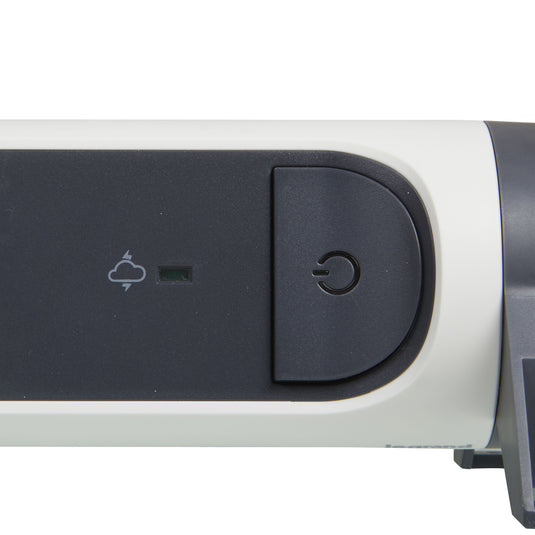 Prelungitor rotativ, 1.5m, 4 prize cu protectie, SPD, Alb/Gri Inchis, MOES RevOlution 694507