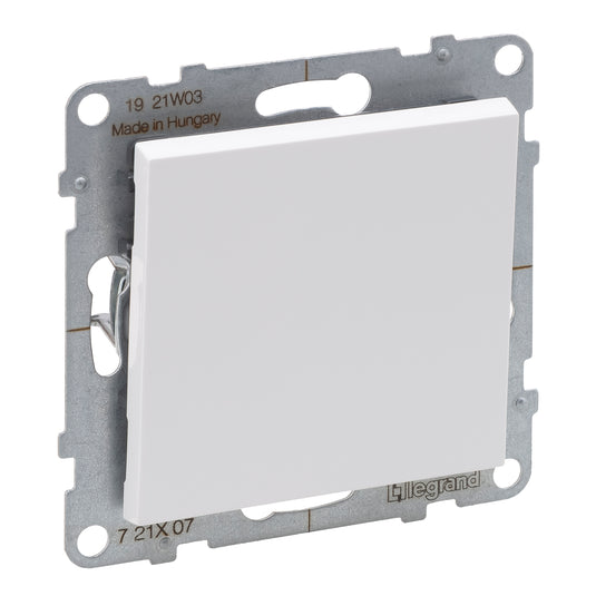 Intrerupator cruce, 10A, alb, Suno 721107
