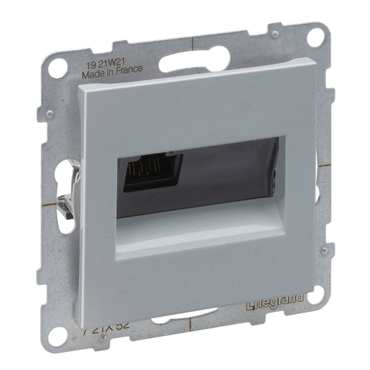 Priza de date, RJ45, Cat.6, UTP, aluminiu, Suno 721352