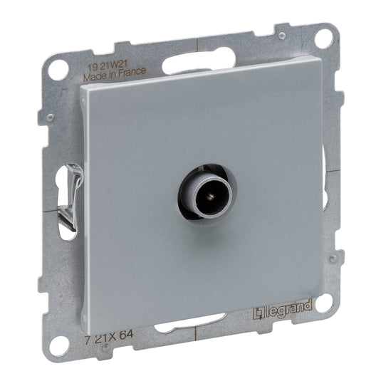 Priza TV, conexiune stea, mufa tata, aluminiu, Suno 721364