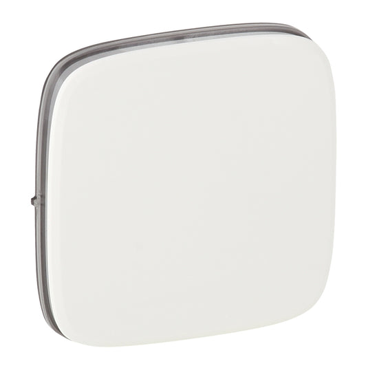 Placa pentru intrerupator simplu, alb, Valena Allure 755005