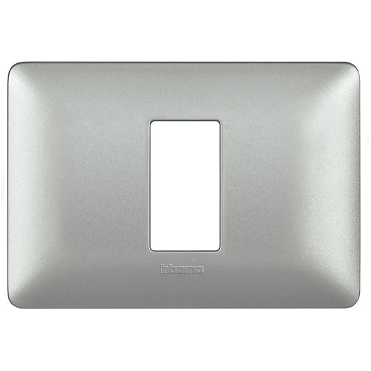 Rama ornament, 1 modul, centrat, Argintiu, Matix AM4803M1MSL