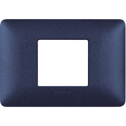 Rama ornament, 2 module, centrat, Albastru mercur, Matix AM4819TBM