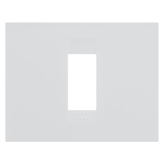 Rama decorativa, 1 modul, Alb, Chorus GEO GW16401TB