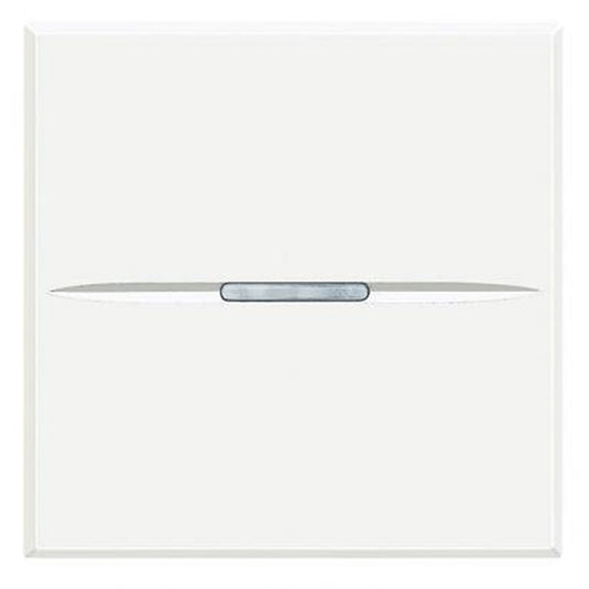 Intrerupator axial cap-scara, 10A, 2 module, alb, Axolute Bticino HD4003M2