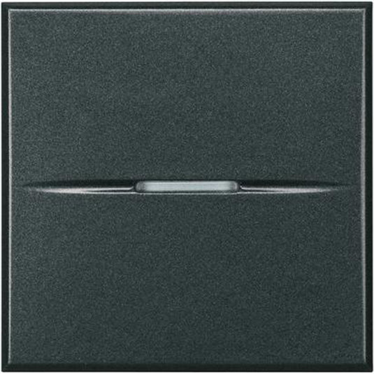 Intrerupator axial, 10A, 2 module, antracit, Axolute Bticino HS4001/2