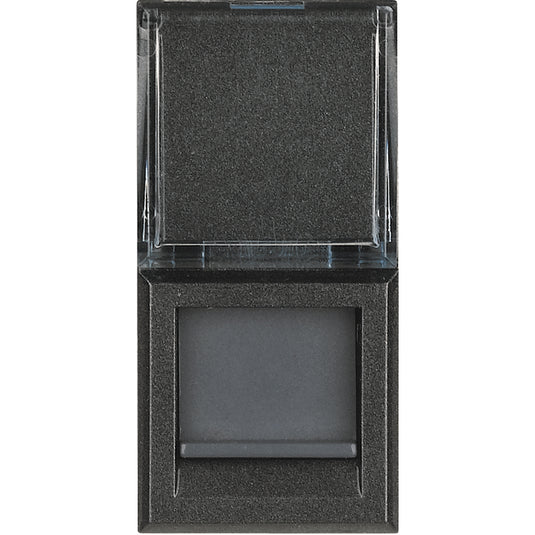 Priza date, RJ45, UTP, Cat.6, 1 modul, antracit, Axolute Bticino HS4279C6