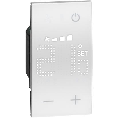 Termostat MyHOME_Up, 2 module, alb, Living Now KW4691