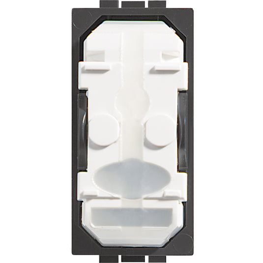 Intrerupator simplu, fara tasta, 1 modul, 16A, borne cu surub, Living Light L4001/0