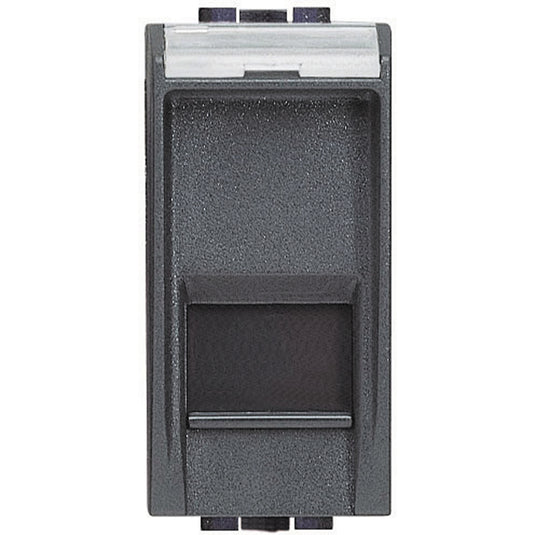 Priza de date, 1 modul, RJ45, Cat.5E, UTP, Antracit, Living Light L4279C5E