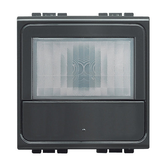 Senzor pasiv cu infrarosu, 2 module, borne cu surub, Antracit, Living Light L4434N