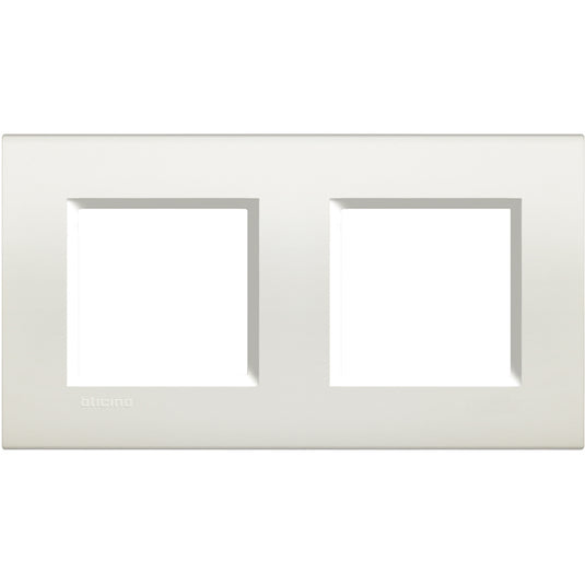 Rama ornament, 4 module (2m+2m), finisaj Alb, Living Light LNA4802M2BI