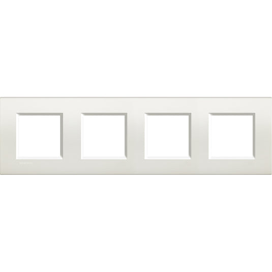Rama ornament, 8 module (2m+2m+2m+2m), finisaj Alb, Living Light LNA4802M4BI