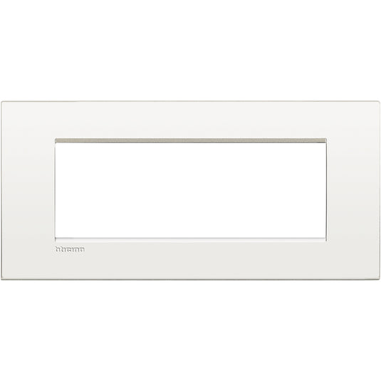 Rama ornament, 7 module, finisaj Alb pur, Living Light Air LNC4807BN