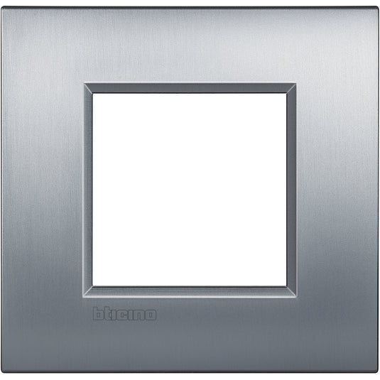 Rama ornament, 2 module, finisaj Crom slefuit, Living Light Air LNE4802CRS