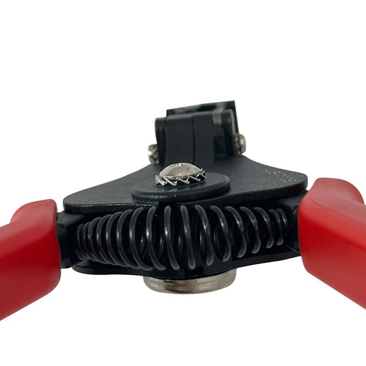 Cleste de taiat si dezizolat cablu MC4, 165 mm, maner TPR, Aledio LS-700E