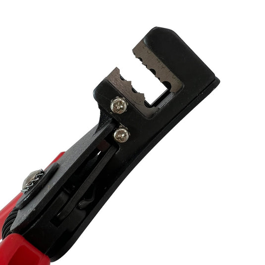 Cleste de taiat si dezizolat cablu MC4, 165 mm, maner TPR, Aledio LS-700E